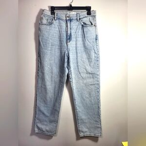 Garage Denim stone washed straight leg jeans    juniors 13  #2470